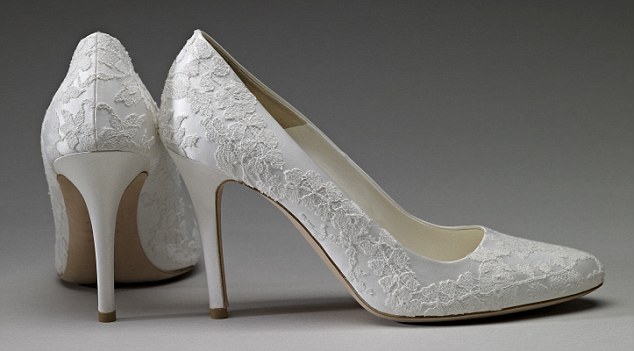 Duchess of Cambridge wedding shoes Even better the wedding cake 